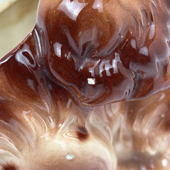 Vintage Relpo 1893 Japan MCM Ceramic Cocker Spaniel Dog Planter Sponge Holder 5" - Picture 7 of 16